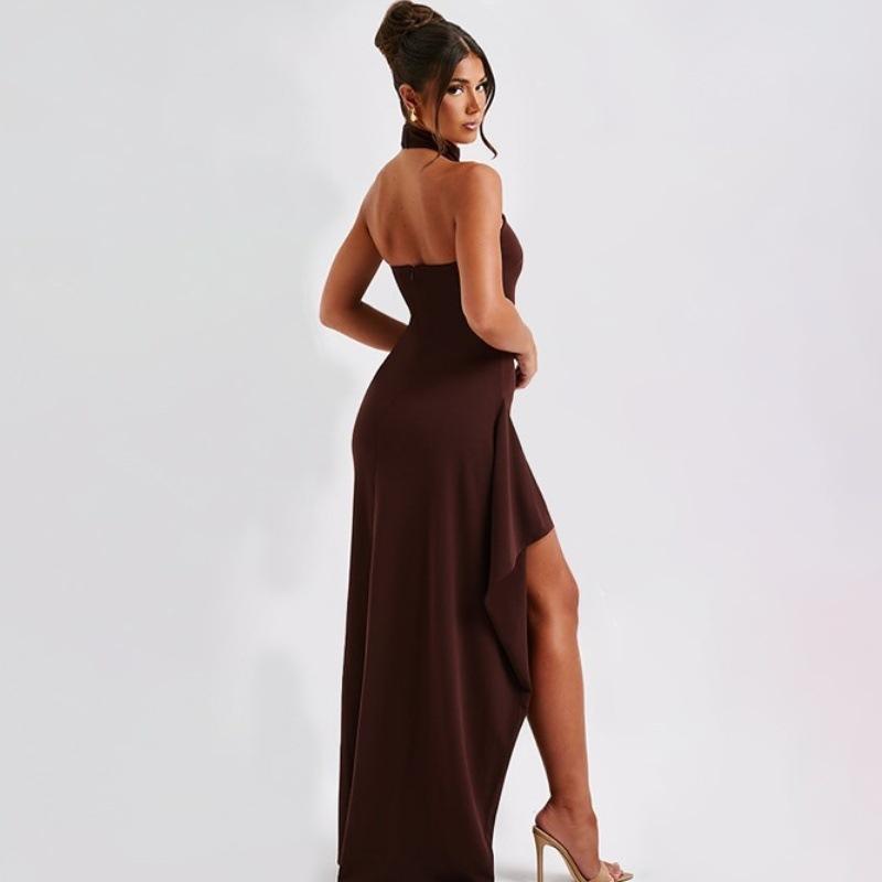 Kleider | Damen One-Shoulder DEA Silk Dress with Draped Design Kleider Damen